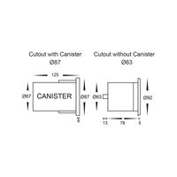 Ollo Copper TRI Colour LED Step or Inground Light