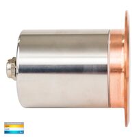Ollo Copper TRI Colour LED Step or Inground Light