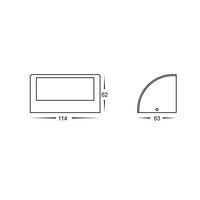 Ridge 316 Stainless Steel LED Step Light