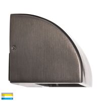 Ridge Graphite LED Step Light