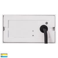 Ridge Aluminium White LED Step Light