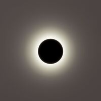 Halo Black TRI Colour LED Wall Light