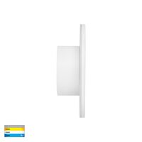 Halo White TRI Colour LED Wall Light