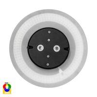 Halo Black RGBW LED Wall Light