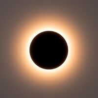 Halo Black TRI Colour LED Wall Light