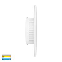 Halo White TRI Colour LED Wall Light