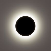 Halo Black TRI Colour LED Wall Light