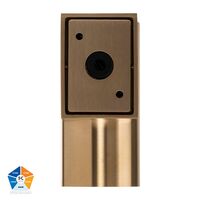 Aries Solid Brass Fixed Down LED Wall Light