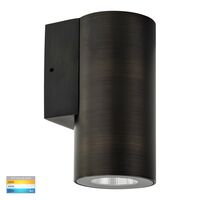 Aries Antique Brass LED Fixed Down Wall Light