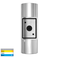 Aries Polished 316 Stainless Steel Up & Down LED Wall Light
