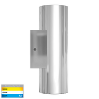 Aries Polished 316 Stainless Steel Up & Down LED Wall Light