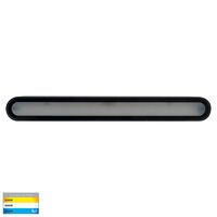 Lisse Black Fixed Down LED Wall Light