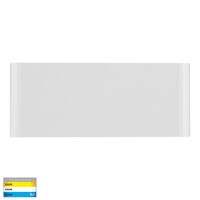 Lisse White Up & Down LED Wall Light