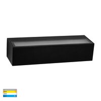 Siena Black LED Up & Down Wall Light
