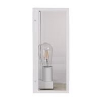 Bayside Large 316 Stainless Steel White Wall Light