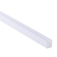 Suspended or Surface Mounted White Aluminium Profile