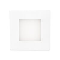 Aspen 3W LED Tricolour IP54 Reccessed Step Light White