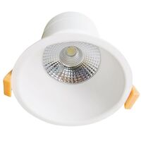 Class II 10w Tricolour Recessed LED Downlight White