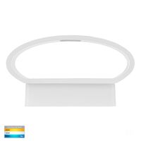 Luxe White TRI Colour Up & Down LED Wall Light