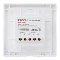 RGBC/W RF LED Strip Touch Panel Controller