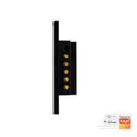 Wifi 3 Gang Black Wall Switch