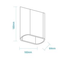 Kiora 10W LED Tricolour Exterior White