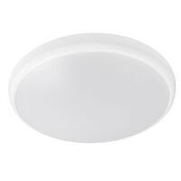Conrad 200mm LED Oyster Light 15w Tricolour White