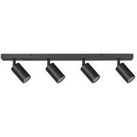 Crest 316 Stainless Steel 4LT GU10 Spot Light IP65 Matt Black