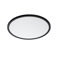 Fino 420mm LED Oyster Light 32w Tricolour Matt Black