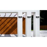 Taurus E27 Flush Wall Exterior Matt Black