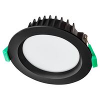 Titan II 10w Tricolour LED Downlight Kit  Matt Black