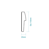 Tivoli 4W LED Tricolour Surface Mount Step Light White
