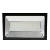 Opal LED Outdoor Flood Light with Flex & Plug 200w Tricolour Matt Black