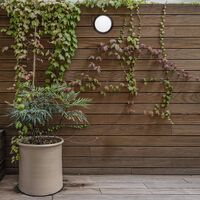 Brilliant Black Hardy LED Vandal-Proof Polycarbonate Bunker Light