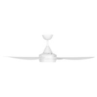 Brilliant White Vector 52” AC Ceiling Fan with Ezy-Fit ABS Blades