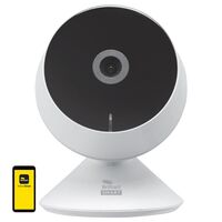 Brilliant  White Smart Wi-Fi Indoor Camera