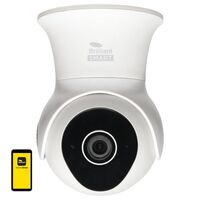 Brilliant White Smart Wi-Fi Pan and Tilt Camera
