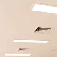 Brilliant White Rectangle Backlit 36W Tri-Colour LED Panel Light