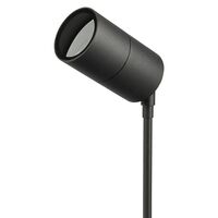 Brilliant Black Seaford LED Garden Spotlight