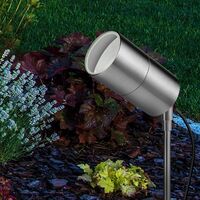 Brilliant Stainless-Steel Seaford LED Garden Spotlight