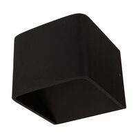 Brilliant Imogene Black LED Wall Light