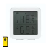Brilliant Smart Temperature & Humidity Sensor with LCD Screen