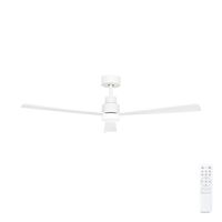 Brilliant White Joli 52" DC Ceiling Fan with Light