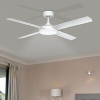 Brilliant White Tempest ABS DC LED Ceiling Fan Light kit