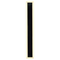 Brilliant Black Hendrick 15W 60cm LED Wall Light