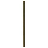 Brilliant Black Hendrick 36W 180cm LED Wall Light
