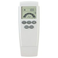 Brilliant Fan Remote with Deluxe Universal AC Remote with LCD screen
