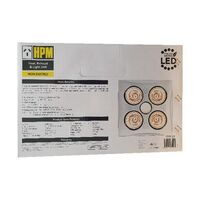 HPM 3-in-1 4-Lamp Instand Heat Bathroom Heater with Light