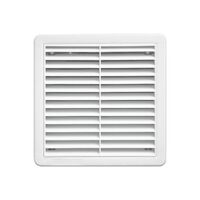 HPM Fixed External Ventilation Grille 100mm White