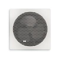 HPM 250mm 35W Square Exhaust Fan White